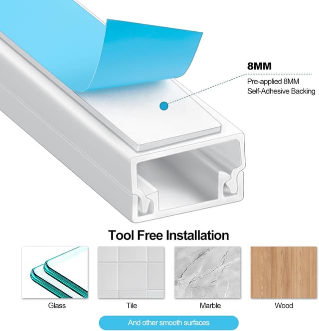 Thumbnail 2 de Romon Canalina Passacavi 0.4m kit 10 pezzi