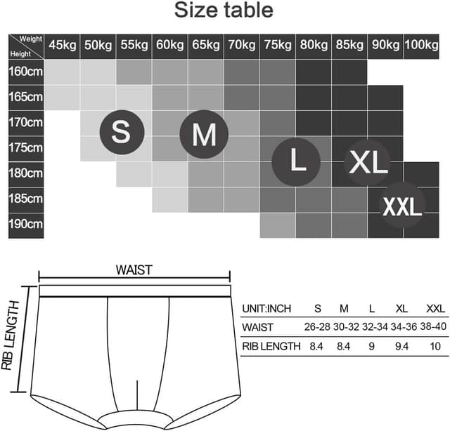 Detalle 2 de SIHOHAN Boxershorts Herren im 4er Pack – atmungsaktive Retro Shorts mit sehr flachen Nähten (S–2XL)