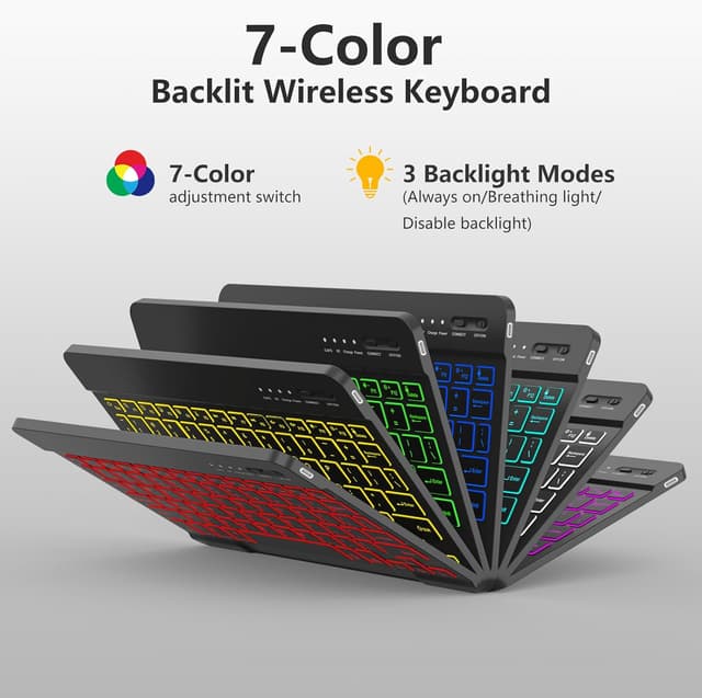 Thumbnail 4 de BQSS Keyboard Case for iPad A16 11th Gen