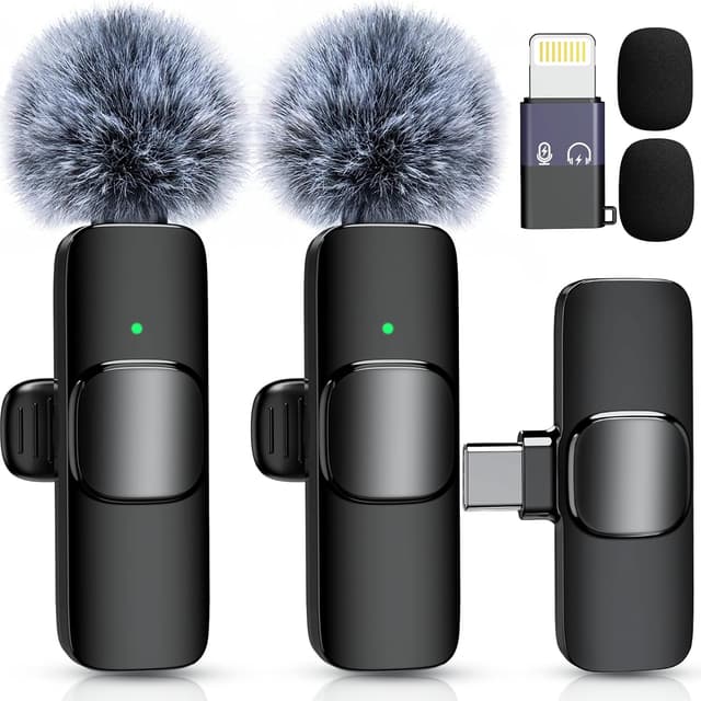 Imagen de Wireless Lavalier Microphone 4h Battery en OfertitasTOP