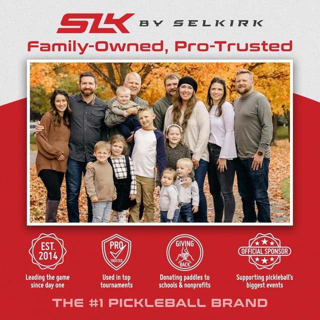 Thumbnail 6 de Selkirk Sport SLK Neo Pickleball Paddle Set (2) | Fiberglass face, honeycomb core