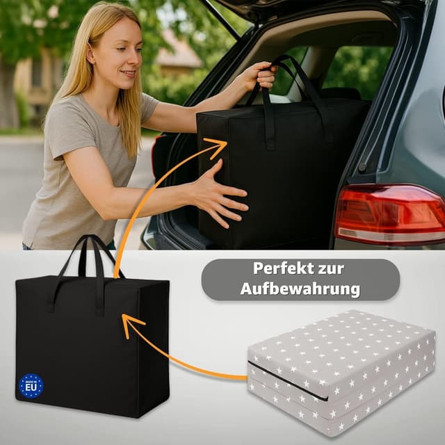 Detalle de Totsy Baby Materasso lettino pieghevole neonato 60x120 cm Galaxy