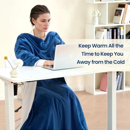 Thumbnail 4 de CURECURE Manta Eléctrica de Franela Suave 🔥 130x180 cm