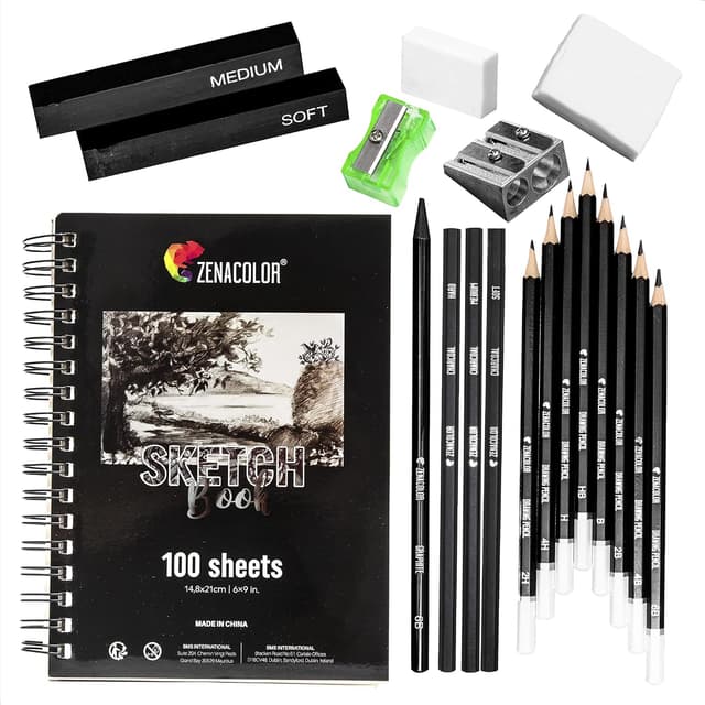 Imagen de Kit de dessin complet 19 accessoires 🎨 en OfertitasTOP