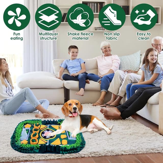 Thumbnail 1 de HurLuksi Snuffle Mat for Dogs 70x50 cm