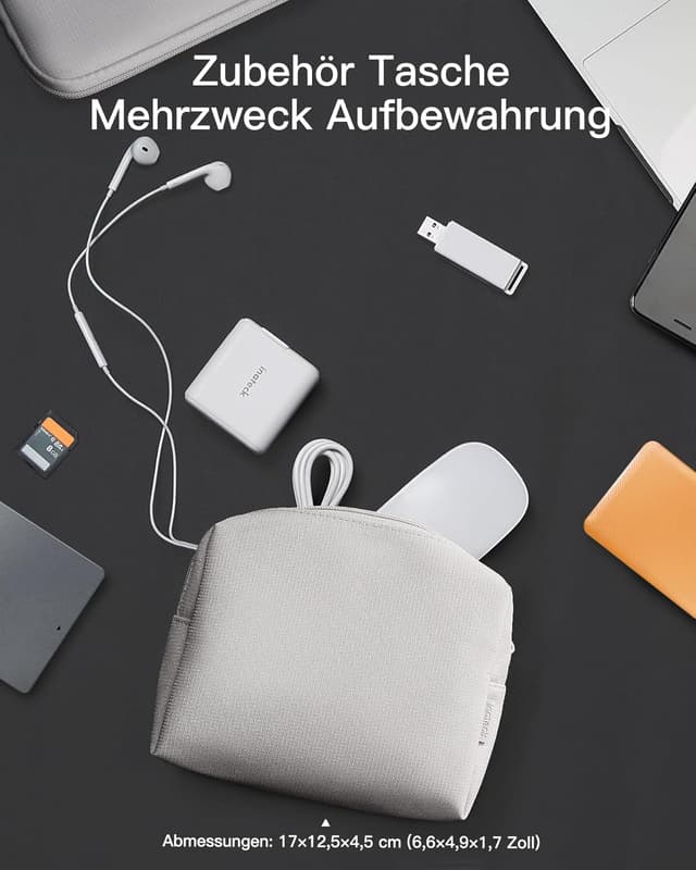 Detalle de Inateck Laptoptasche Hülle spritzwassergeschützt für 15,6 Zoll Notebook