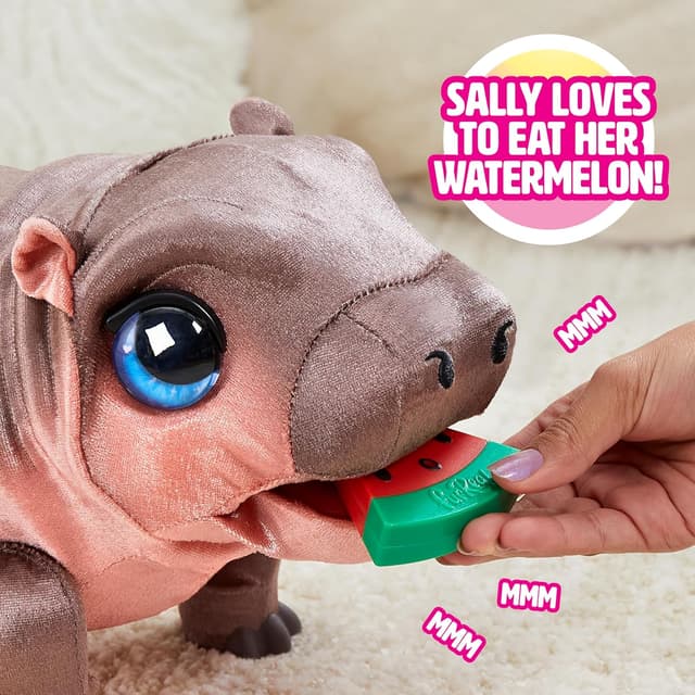 Thumbnail 5 de FurReal Sally The Silly Hippo 9‑inch interactive plush