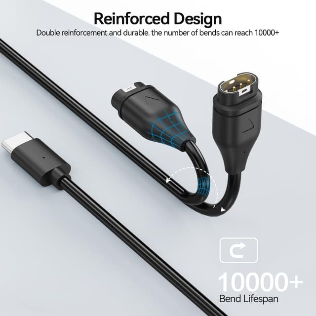 Thumbnail 5 de AWINNER Garmin compatible USB-C watch cable 3ft