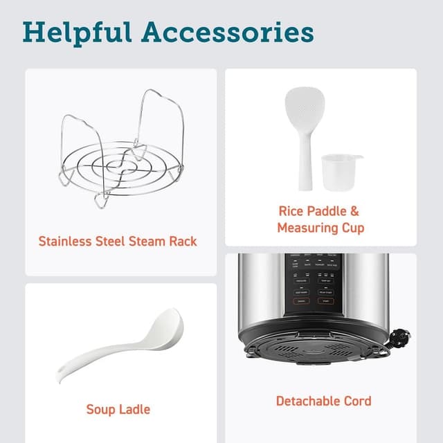 Thumbnail 6 de Cosori Pressure Cooker 5.7L, 9-in-1 multi