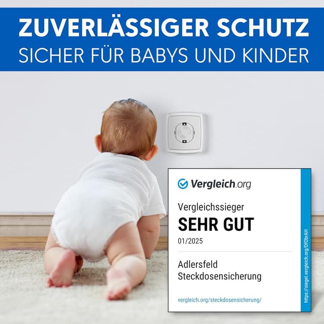Thumbnail 1 de 20x Steckdosen Kindersicherung TEST SEHR GUT