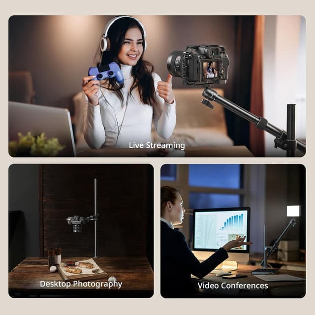 Thumbnail 6 de SMALLRIG Kit de support de bureau 4938 pour bras de caméra avec rotule 360°