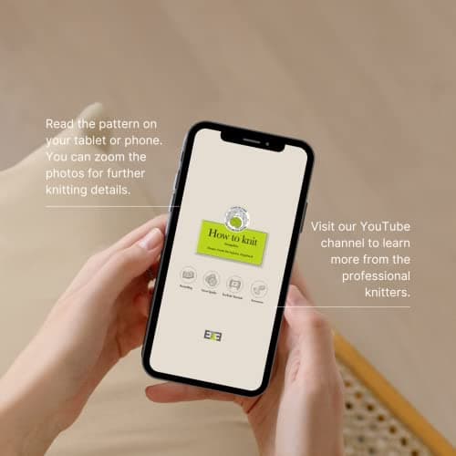 Thumbnail 1 de DesignEtte Spider's Web Kit tricot 100 % coton égyptien XL