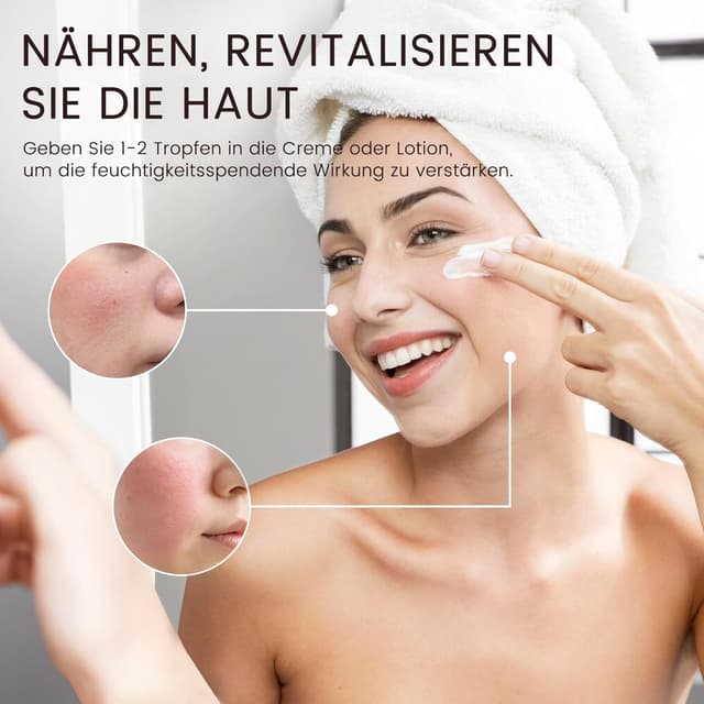 Detalle 2 de Jasminöl Ätherisches Öl 100 ml von MUNUSNA – natürlich für Diffuser, Duftlampen und DIY