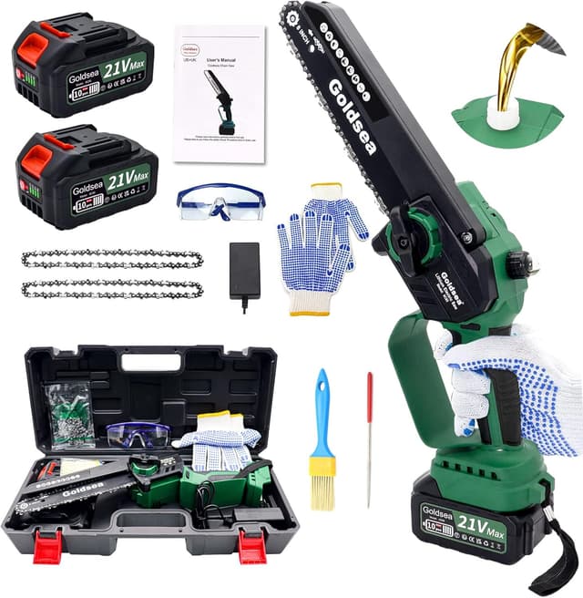 Detalle de Goldsea Mini Motosega 8 pollici 800 W