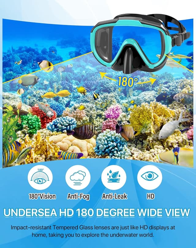 Thumbnail 1 de Ubekezele 4-in-1 Snorkeling Set ⛰
