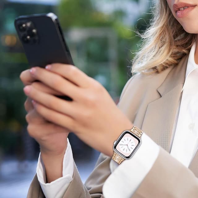 Detalle de JJii Sung Bling Diamond Watch strap