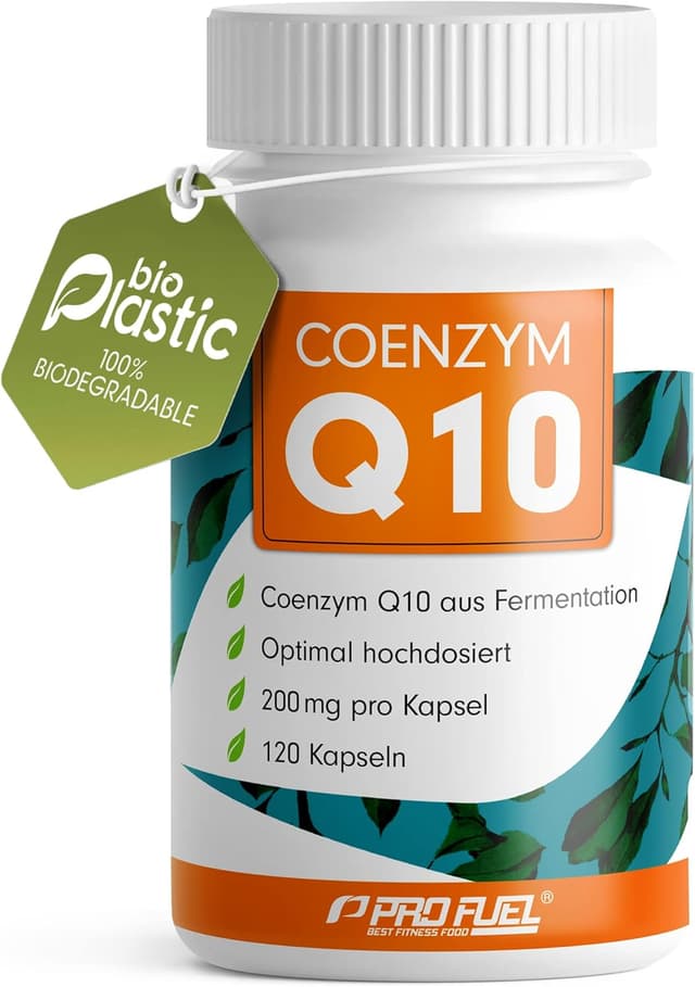 Detalle de Q10 Kapseln hochdosiert 120x 200 mg Coenzym Q10