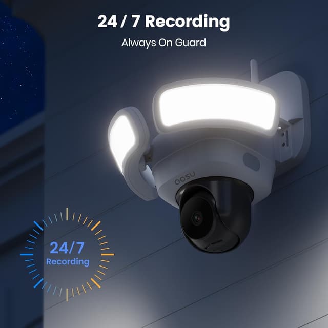 Detalle 2 de aosu Floodlight Security Camera 3K UHD