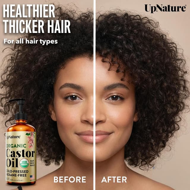 Thumbnail 3 de UpNature Organic Castor Oil 16 oz