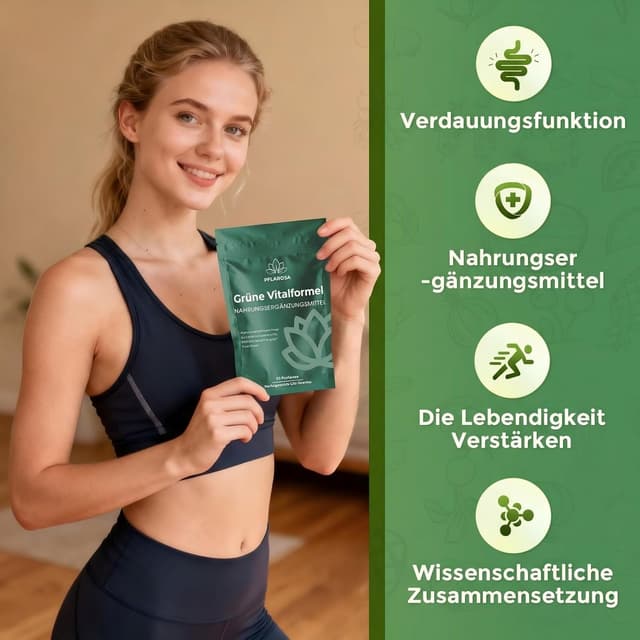 Thumbnail 6 de Grünes Superfood Pulver 200 g für Ernährung