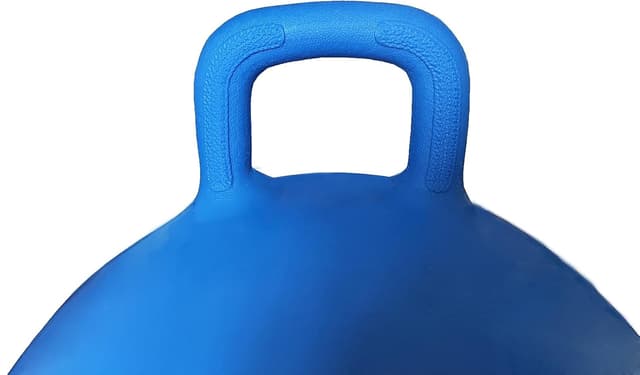 Detalle de AppleRound Hippity Hoppity Jumping Ball with Pump (20in/50cm) for Ages 7–10, Blue