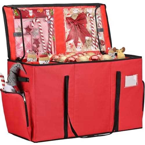 Imagen de Irrantan 2-in-1 Ornament Storage Box ⚡ en OfertitasTOP