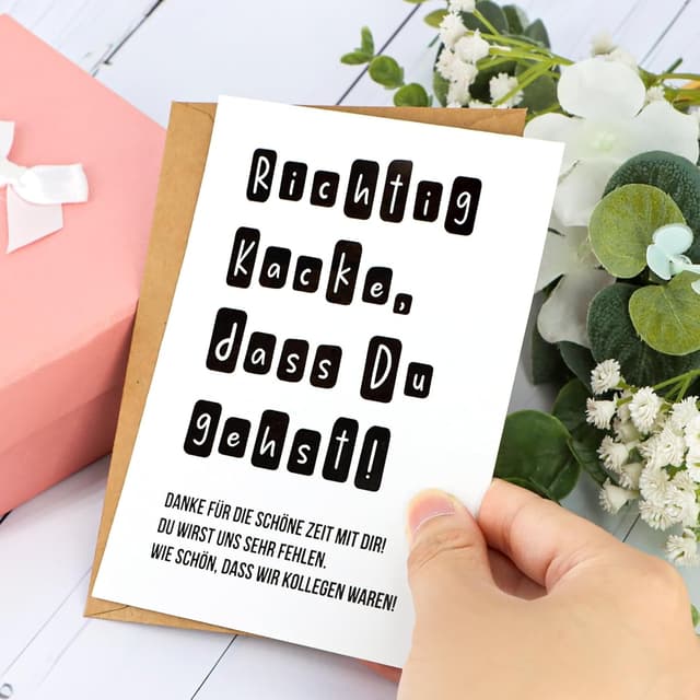 Detalle de WenmthG Abschiedskarte A6