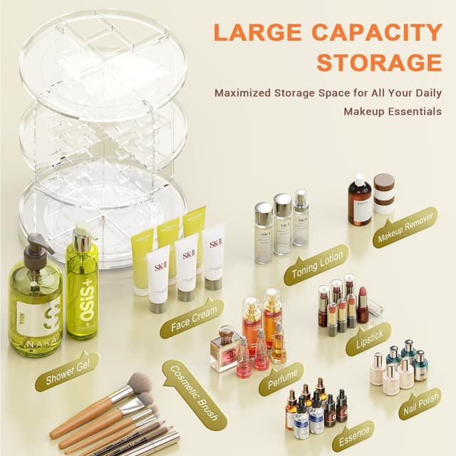 Thumbnail 3 de Auxmir Schminktisch Organizer 9-stufig 🔄