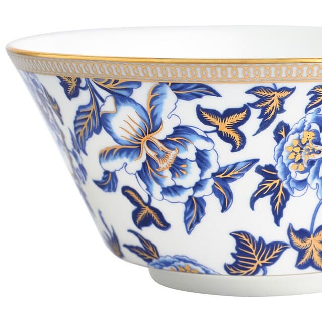 Detalle 2 de Wedgwood Bowl Hibiscus 22 quilates 🥣