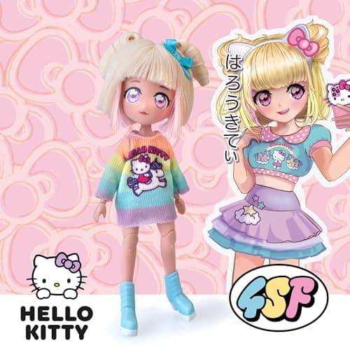 Thumbnail 7 de Famosa 4SF Hello Kitty Manga Fashion Unicorns, muñeca 19,5 cm