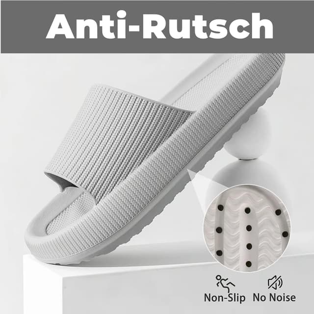 Detalle 2 de Sumvov Cozyslides Schlappen mit 4 cm Sohle