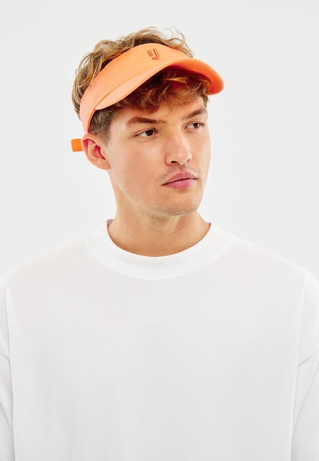 Detalle de Johnny Urban Visière Terry unisexe en coton – casquette avec protège-soleil pour golf, tennis, running
