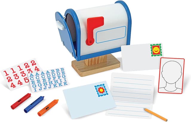Imagen de Melissa & Doug My Own Wooden Mailbox đź“« en OfertitasTOP