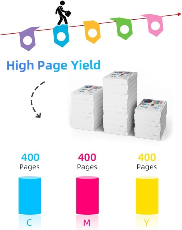 Detalle de Q-image LC3213 LC3211 Cartucce d'inchiostro compatibili 6 pezzi 🖨