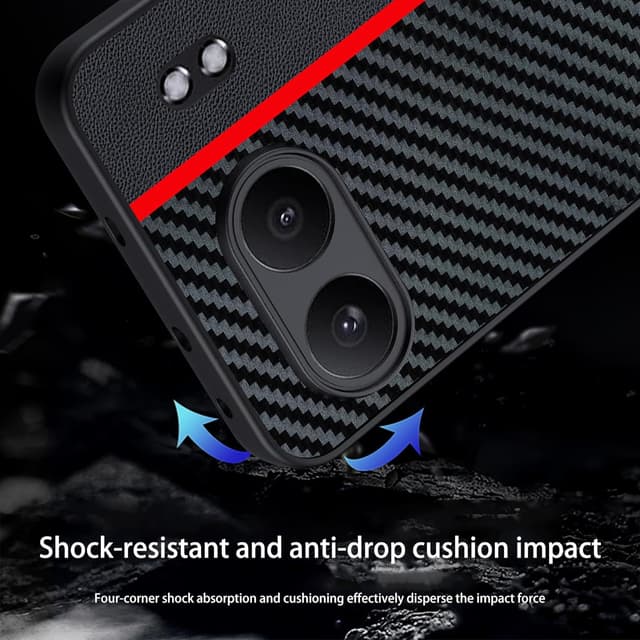 Detalle de FDHYFGDY Schutzhülle für OnePlus Nord 4 – ultradünner Kameraschutz mit PU-Leder-Optik