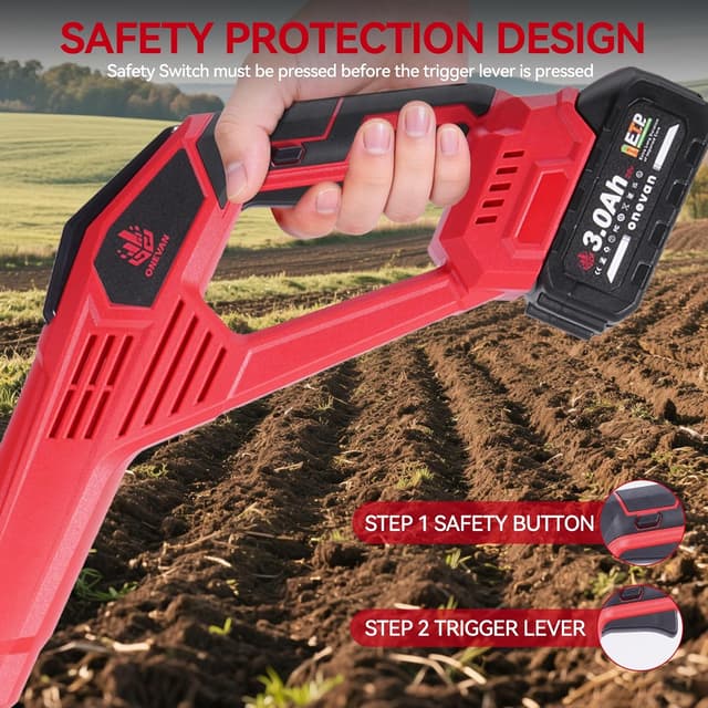 Thumbnail 6 de Cordless Tiller Rotavator 550W Electric