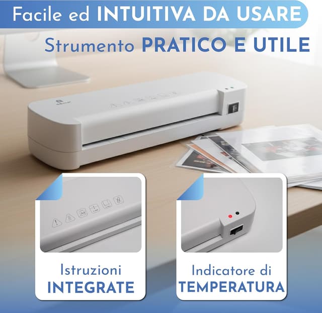 Detalle de Plastificatrice A4 ADVNET 200W