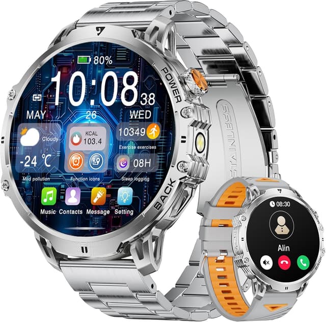 Thumbnail 6 de LIGE Smart Watch for Men 1000mAh