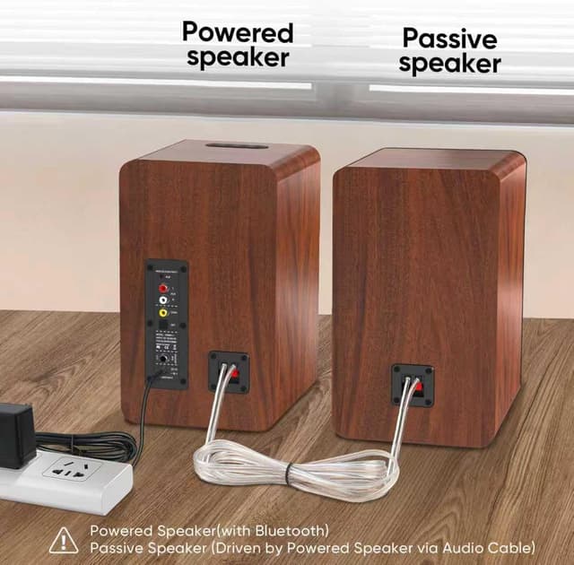 Detalle 2 de Saiyin Active Bookshelf Speakers 40W