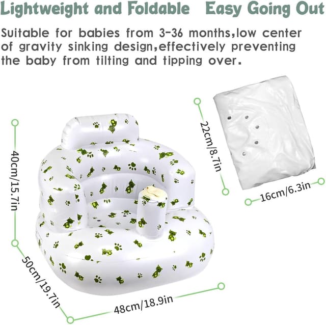 Thumbnail 4 de BOHEMIABY Inflatable Baby Chair 3-36 Months