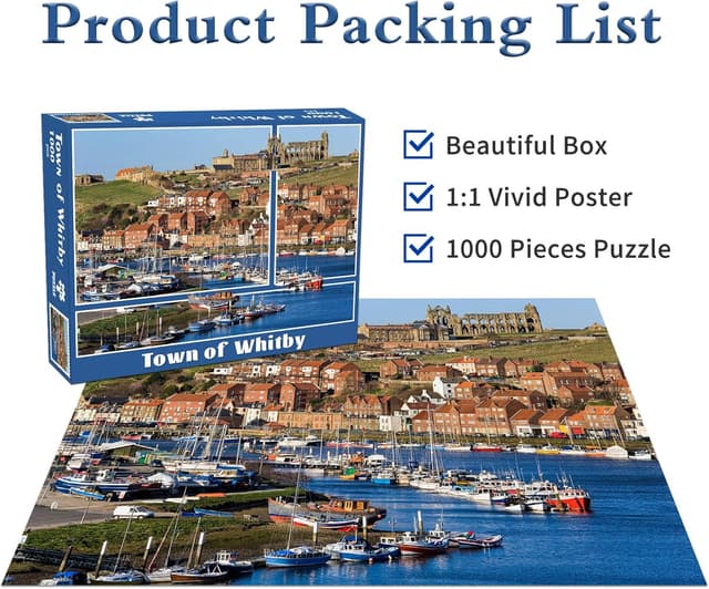 Thumbnail 5 de Whitby Jigsaw Puzzles 1000 Piece Whitby Abbey
