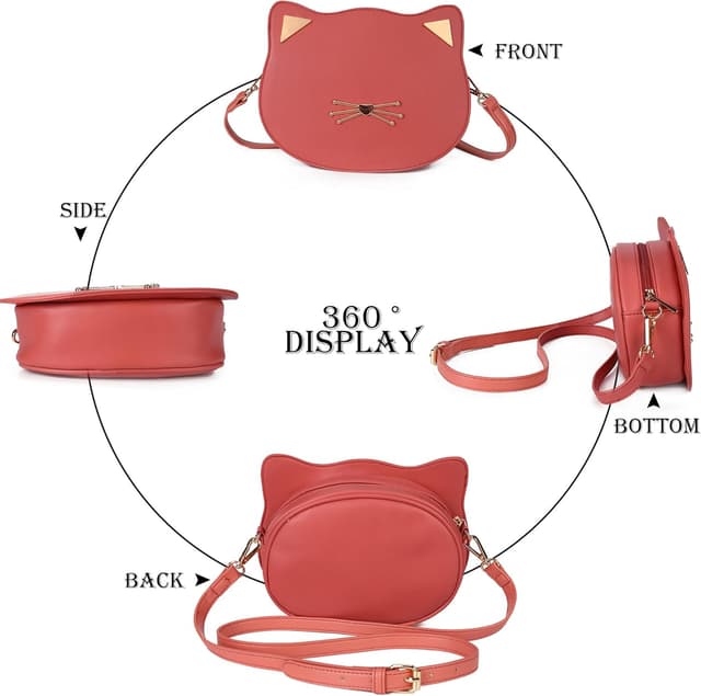 Detalle 2 de Borsetta Gladdon con orecchie da gatto