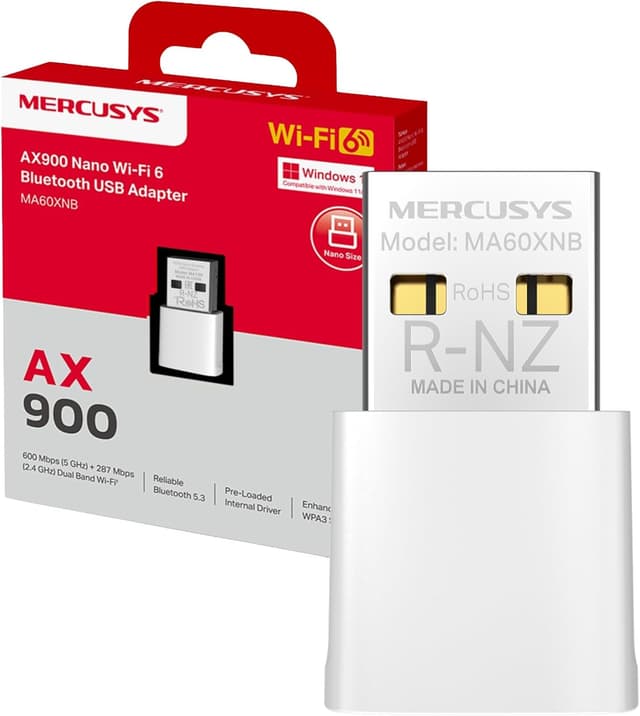 Detalle de Mercusys TP-Link MA60XNB Chiavetta Wi‑Fi AX900 per PC