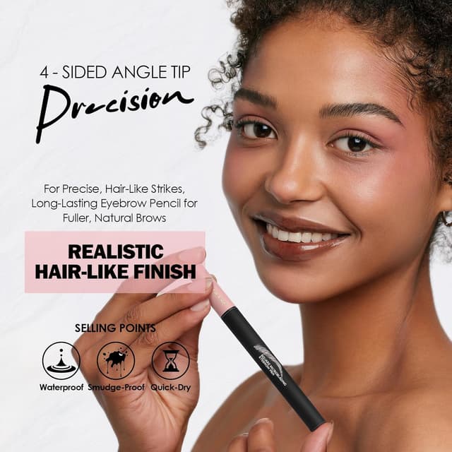 Detalle de Anglicolor Faux Brow Augenbrauenstift 02 Brunette