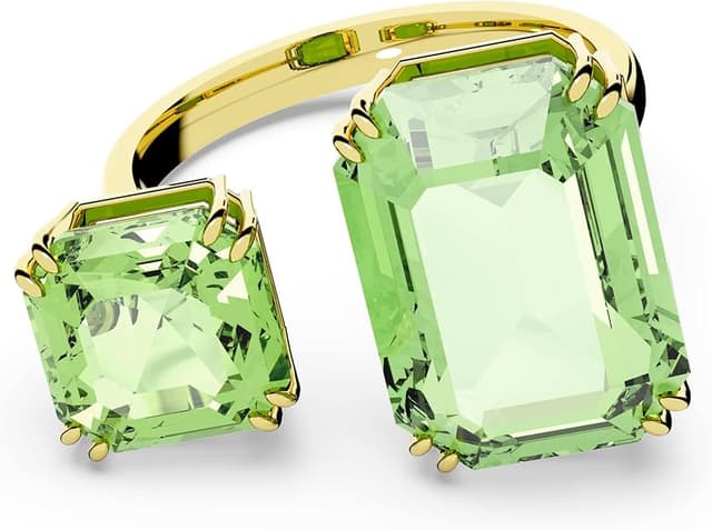 Thumbnail 5 de Swarovski Anillo Millenia Abierto Azul 💍 Talla Octogonal