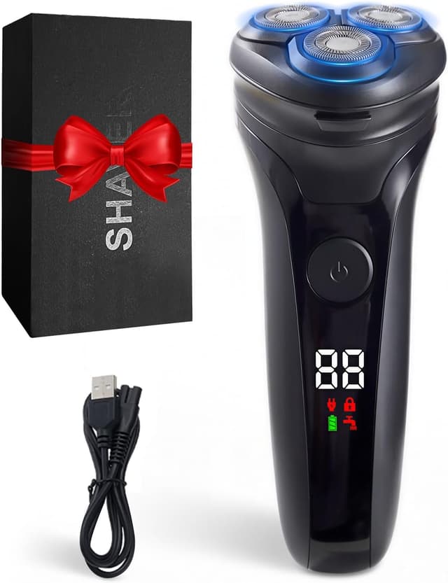 Detalle de Rantizon Men’s Electric Shaver, IPX5