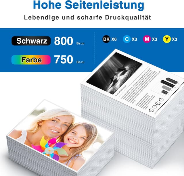 Detalle 2 de Starink LC223 XL kompatible Druckerpatronen im 15er Set für Brother LC223XL