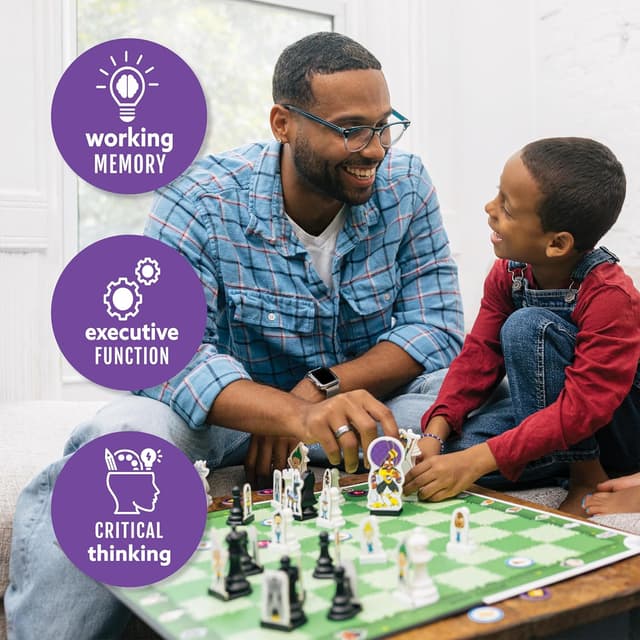 Detalle 2 de Story Time Chess kids chess set 🎲