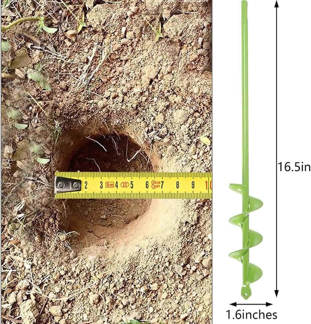 Detalle 2 de TCBWFY Auger Drill Bit 1.6 x 16.5 in ๐