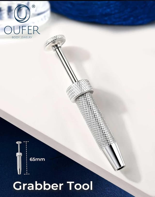 Thumbnail 6 de OUFER Pinces piercing acier 316L 16G/18G